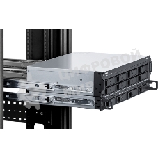 Сетевое хранилище Synology Rack 2U, QC2.2GHzCPU/4GbDDR4(upto32)/RAID0,1,5,6,10/upto 8 hot plug HDDs SATA(3,5'or2,5')(upto 12 with RX418)/2xUSB3.2/1eSATA/iSCSI/4xGbE(+1Expslot)/2xIPcam(upto 40)/2xPS/norail