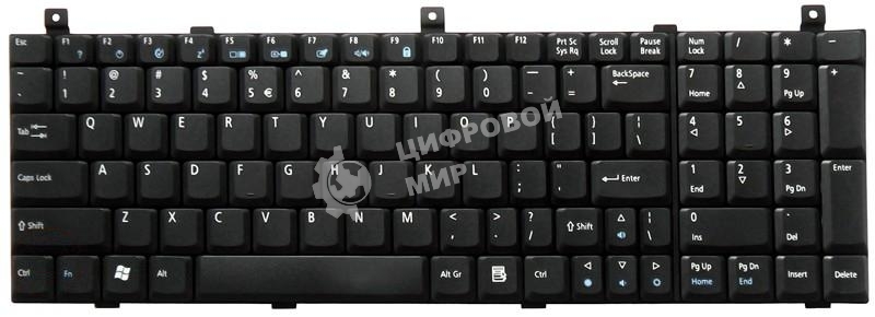 Клавиатура для ноутбука Acer Aspire 1800 9500 черная