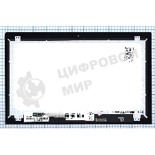 Модуль (матрица + тачскрин) для Lenovo Edge 2-1580 черный