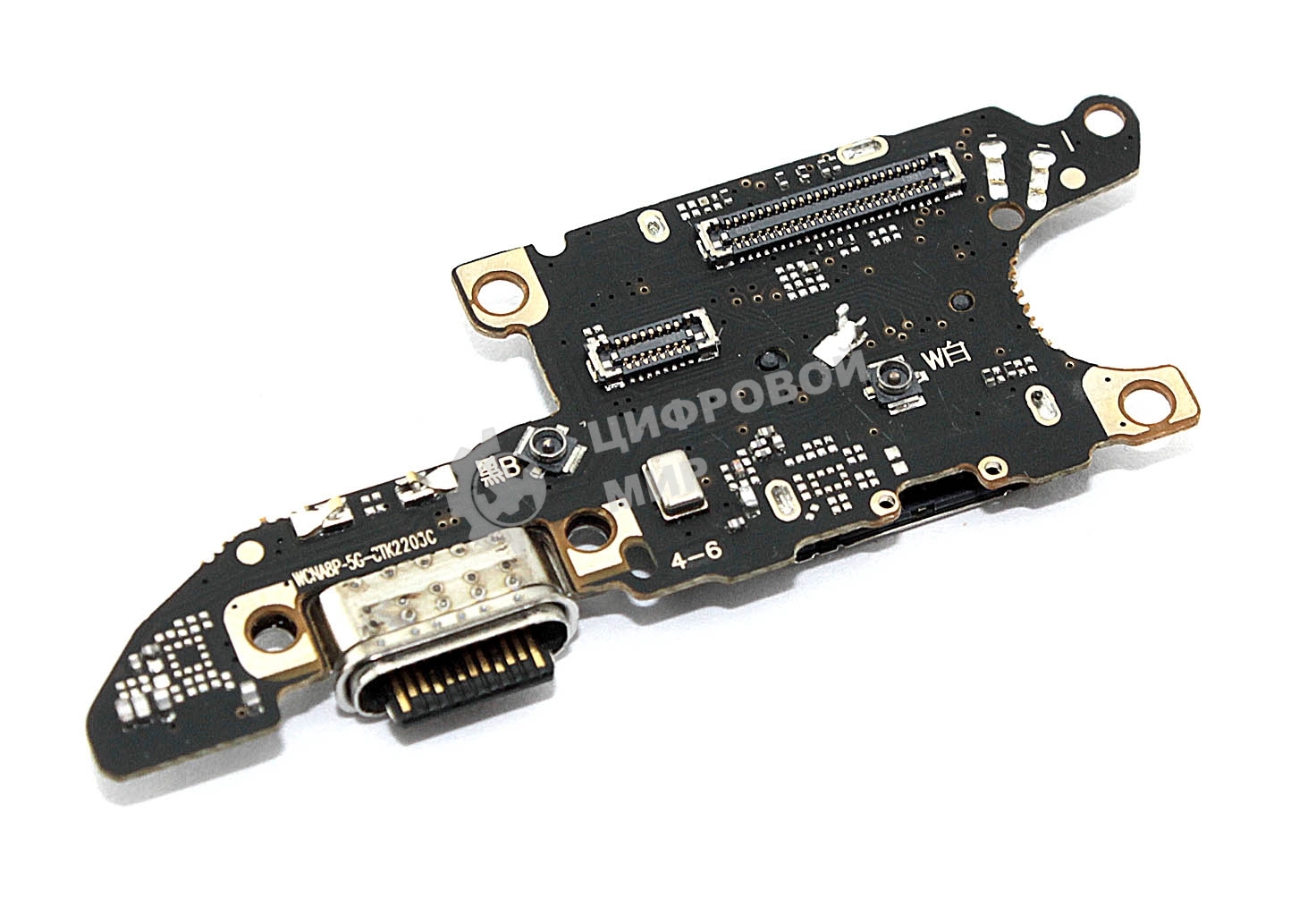 Нижняя плата с разъемом зарядки и микрофоном для Huawei Nova 8 Pro