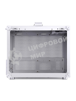 Компьютерный корпус без блока питания JONSBO C6 MAX Handle, Mini-Tower, TG, no fan, 1xUSB-A 3.0 + 1xUSB-C 3.1, mATX, mITX белый