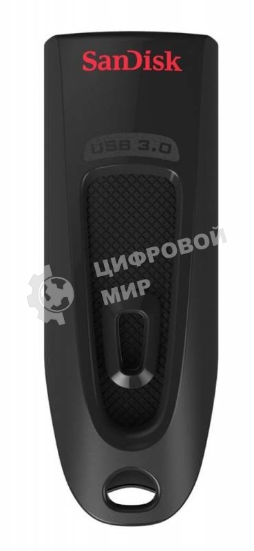 Флешка USB Sandisk CZ48 Ultra (SDCZ48-256G-U46), 256Gb, USB 3.0, R/W 130/30, черный