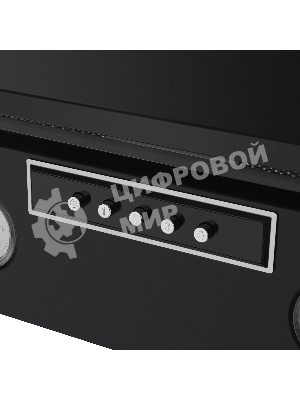 Вытяжка каминная Maunfeld Bridge 60 нержавеющая сталь/черное стекло, 60 см, 850 куб. м/ч, 51 дБ