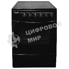 Плита электрическая Лысьва EF4002MK00 черный, конфорок 4, духовка 57 л, 50 см x 84 см x 60 см (без крышки)