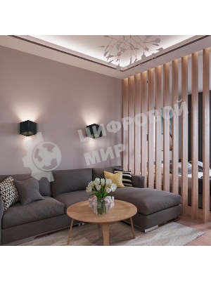 Бра HIPER H816-0 LED 6Вт 4000К черный