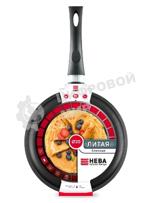 Сковорода блинная НЕВА-МЕТАЛЛ 6220