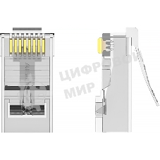 Коннектор Vention RJ45 (8p8c), cat. 6, под витую пару (10 шт.)