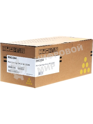 Картридж лазерный Ricoh тип SPC252HE желтый для SP C252DN/C252SF 6000 отп.