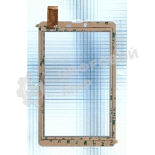 Сенсорное стекло (тачскрин) DP070177 белое