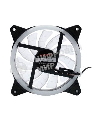 Вентилятор для корпуса Gembird черный, 120 мм, 1200 об/мин, 20.5 дБ, 3 pin