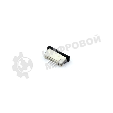 Разъем FPC Half Coverage Bottom Contact 1.0K-BX-4PWB 4 pin высота 2мм шаг 1мм 10 шт