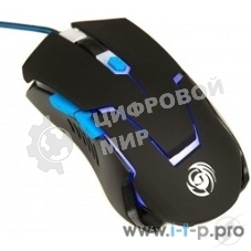 Мышь проводная Dialog Gan-Kata MGK-12U черный, 2400 dpi, USB, кнопки - 6