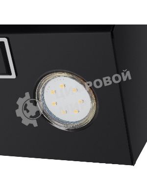 Вытяжка каминная Maunfeld Bridge 60 нержавеющая сталь/черное стекло, 60 см, 850 куб. м/ч, 51 дБ