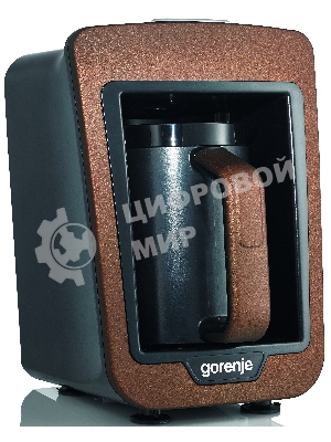 Кофеварка Gorenje ATCM730T медный/черный, исп. кофе - молотый, 0.27 л, 730 Вт.