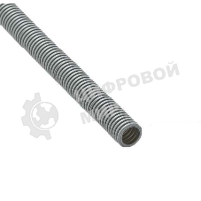 Труба гофрированная ПВХ d20 мм с зондом сер. (100 м) Рувинил 12001(100)