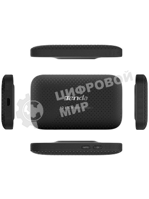 Мобильный роутер Tenda 4G185 4G LTE, встроенная батарея 2100 мА·ч; поддержка карт памяти до 32Gb