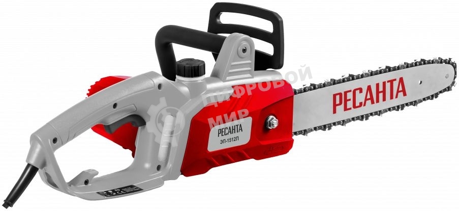 Электрическая цепная пила Ресанта ЭП-1512П 1500Вт дл.шины:12