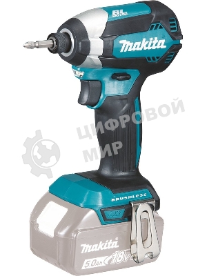 Гайковерт аккумуляторный Makita DTD153Zб\щет 18в li-ion 0-3400об\м 6-ти гр1\4'' 1.3кг б\ак з\у