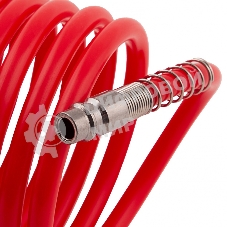 Шланг спиральный Matrix воздушный, 15 м, с быстросъемными соединениями