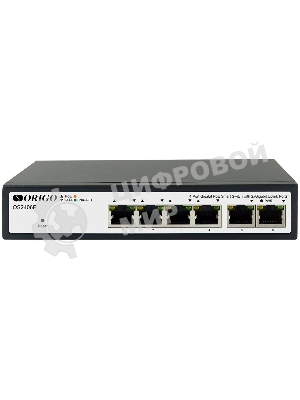 Коммутатор Smart Managed L2 PoE Switch 4 x 1000Base-T PoE+, 2 x 1000Base-T, PoE-60W budget