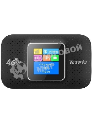 Мобильный роутер Tenda 4G185 4G LTE, встроенная батарея 2100 мА·ч; поддержка карт памяти до 32Gb