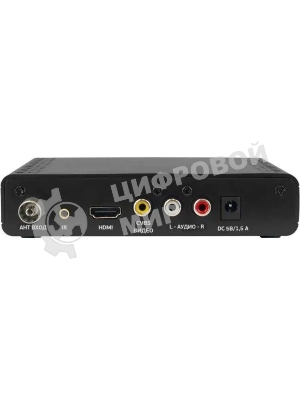 Приставка для цифрового ТВ Cadena CDT-2351SB черный, DVB-T2, DVB-T, HDMI, USB 2.0