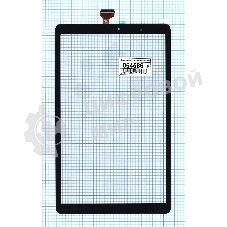 Сенсорное стекло (тачскрин) для Samsung Galaxy Tab A 10.5 SM-T595, черное