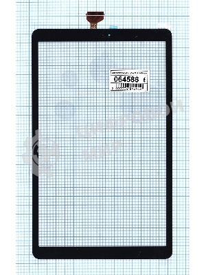 Сенсорное стекло (тачскрин) для Samsung Galaxy Tab A 10.5 SM-T595, черное
