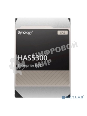 Жесткий диск Synology HAS5300-12T SAS 12TB 7200RPM 12Gb/S 256MB