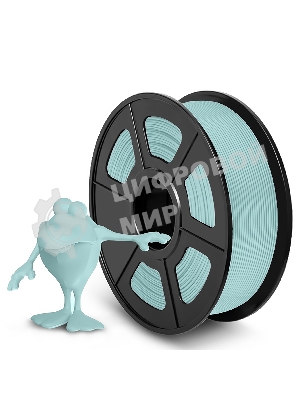 Филамент NVPrint PLA Matte Powder Blue для 3D печати диаметр 1.75мм длина 330 метров масса 1 кг