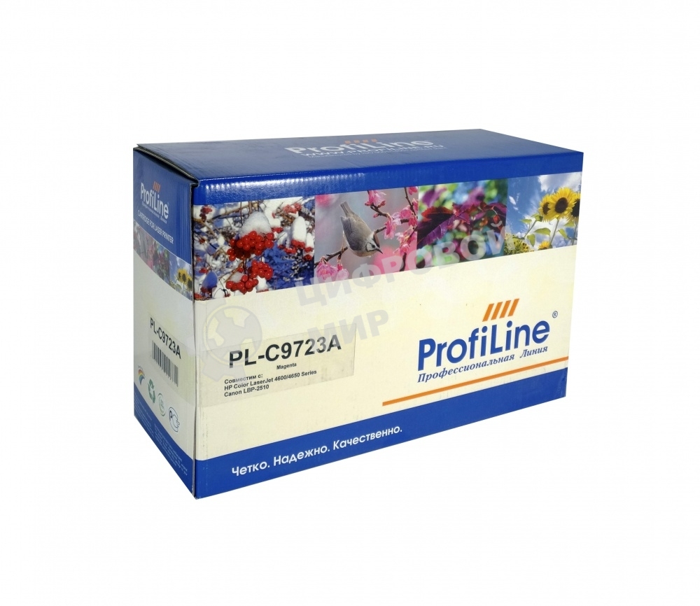 Картридж лазерный ProfiLine PL-C9723A для принтеров HP LJ 4600/4600n/4600dn/4600dtn/4600hdn/4650/4650n/4650dn/4650dtn/4650hdn/Canon ImageClass C2500/LBP2510/5500 Magenta 8000 копий