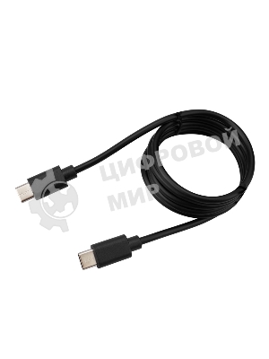 Кабель Rexant Type-C - Type-C 2A/1м/PVC/черный