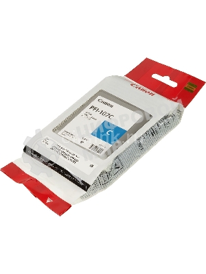 Картридж струйный Canon PFI-107C (6706B001) голубой (130 мл) для Canon iP F680/685/780/785