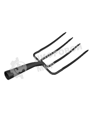 Вилы 4-х рогие, огородные, 175х220 мм, кованые, без черенка, АРТИ