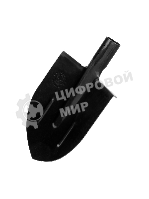 Лопата Сибртех штыковая с ребрами жесткости рельсовая сталь без черенка