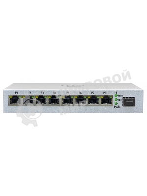 Коммутатор SNR SNR-S1908-1GS, 1Гбит/с, количество портов 8 шт, (L2)