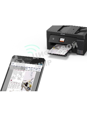 МФУ струйное Epson L14150, (C11CH96404/C11CH96505/C11CH96403/C11CH96502/C11CH96507), A3, цветной, печ. 38 стр/мин (ч/б) 24 стр/мин (цв.), 1200 x 4800 dpi (печать) 1200x2400dpi (скан.), USB, RJ-45, Wi-Fi