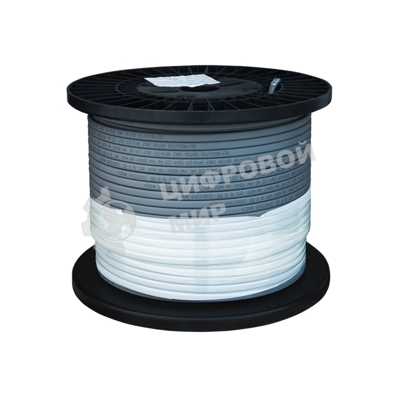 Кабель греющий саморегулирующийся PROconnect для труб, водостоков, крыш 30КНС 2ЛП-65/85, UV, неэкранированный, 30Вт/м, 200м