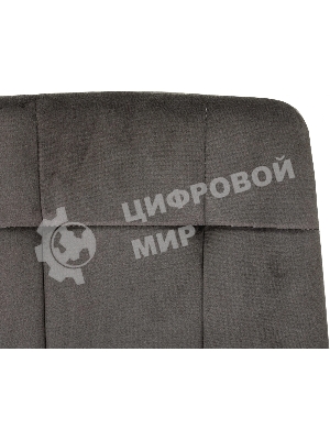 Стул для дома Бюрократ CH-K1_2 комплект 2 шт т. серый Holland 18 металл черный на ножках