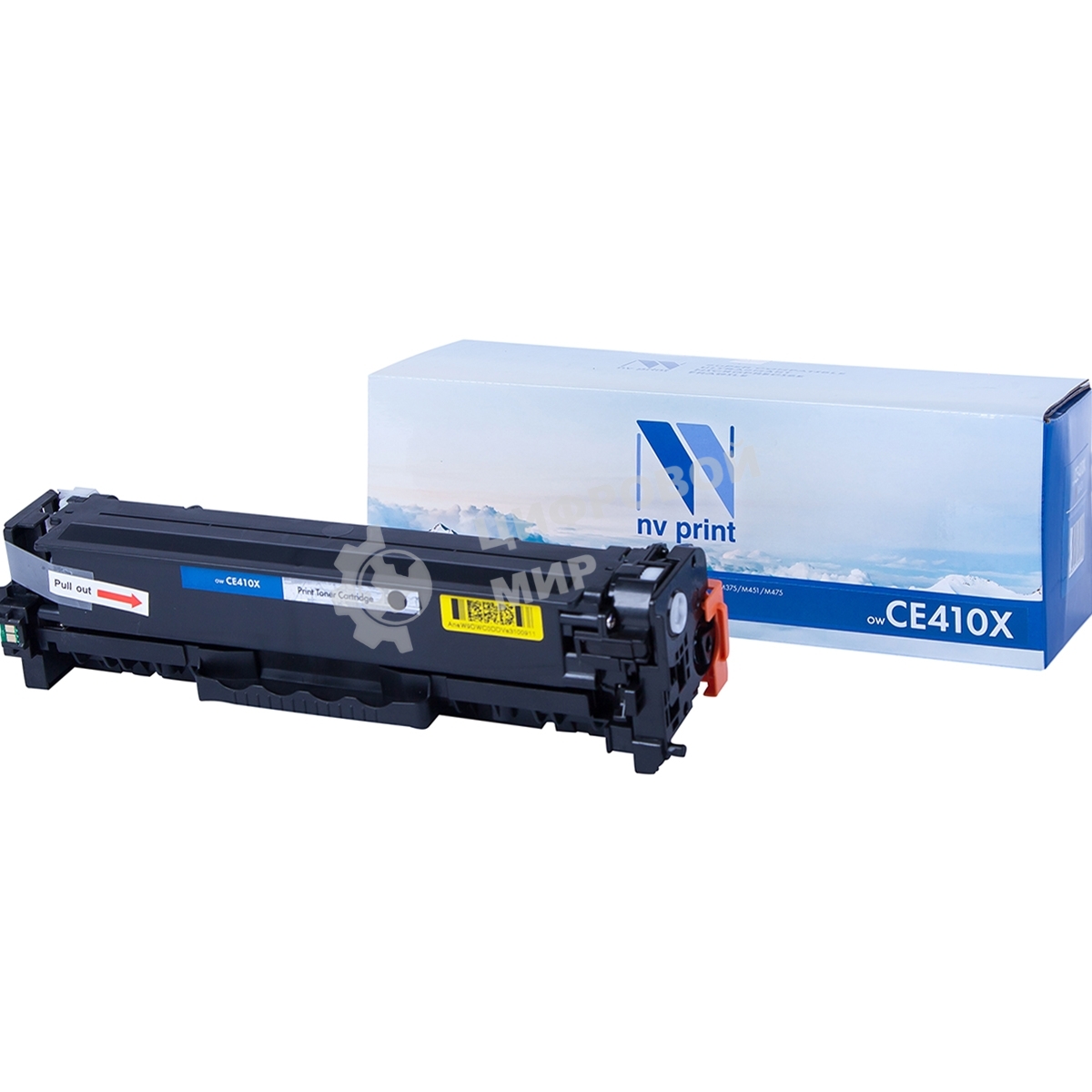 Картридж лазерный NVPrint совместимый HP CE410X черный для CLJ Color M351/M375/M451/M475 (4000k)