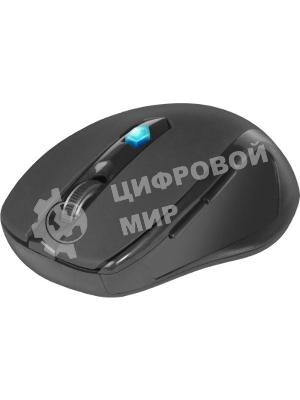 Мышь беспроводная Defender Ultra MM-315 черный, 1600 dpi, радиоканал, USB, кнопки - 6