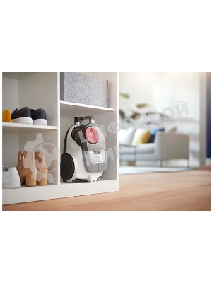 Пылесос Philips XB2042/01 белый/персиковый, 360/1800 Вт, уборка сухая, пылесборник контейнер 1.3 л