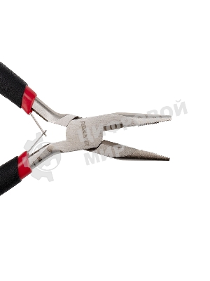 Тонкогубцы Rexant мини 120 мм никелированные, авторазжим, обливные рукоятки