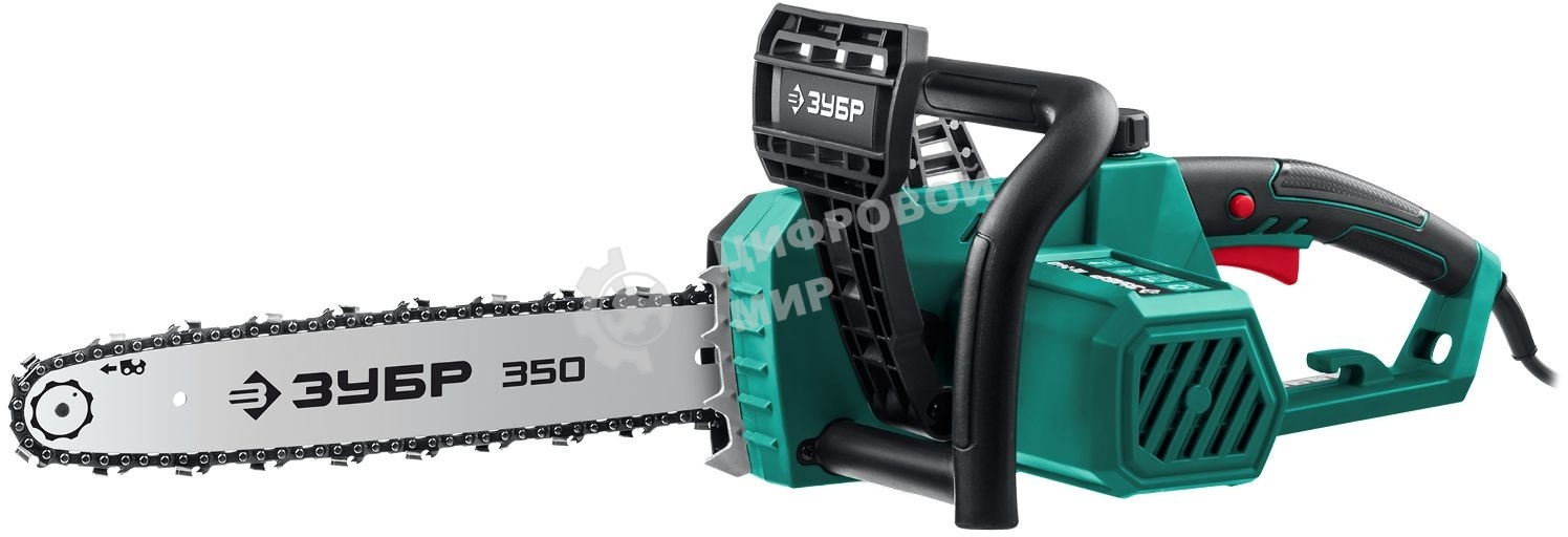 Пила цепная электрическая ЗУБР 1800 Вт, 35 см шина