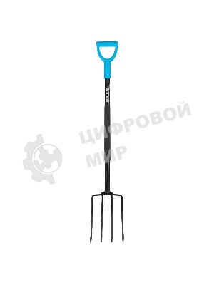 Вилы 4-х рогие, Palisad LUXE садово-огородные, 180х280х1200 мм, цельнометаллические, кованые