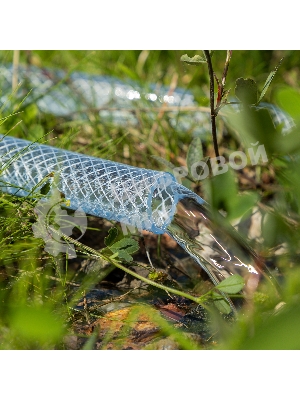 Шланг поливочный Palisad прозрачный армированный 3-х слойный, 1/2