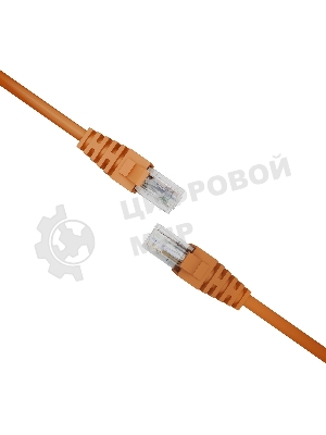 Патч-корд NTSS NTSS-PC-UTP-RJ45-5e-0.15-LSZH-OR NTSS-PC-UTP-RJ45-5E-0.15-LSZH UTP RJ-45 вил.-вилка RJ-45 cat.5e 0.15м оранжевый LSZH (уп.:1шт)