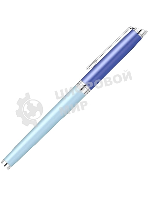 Ручка перьевая Waterman Hemisphere Colour Blocking (2179924) Blue CT, сталь нержавеющая, F, подарочная коробка