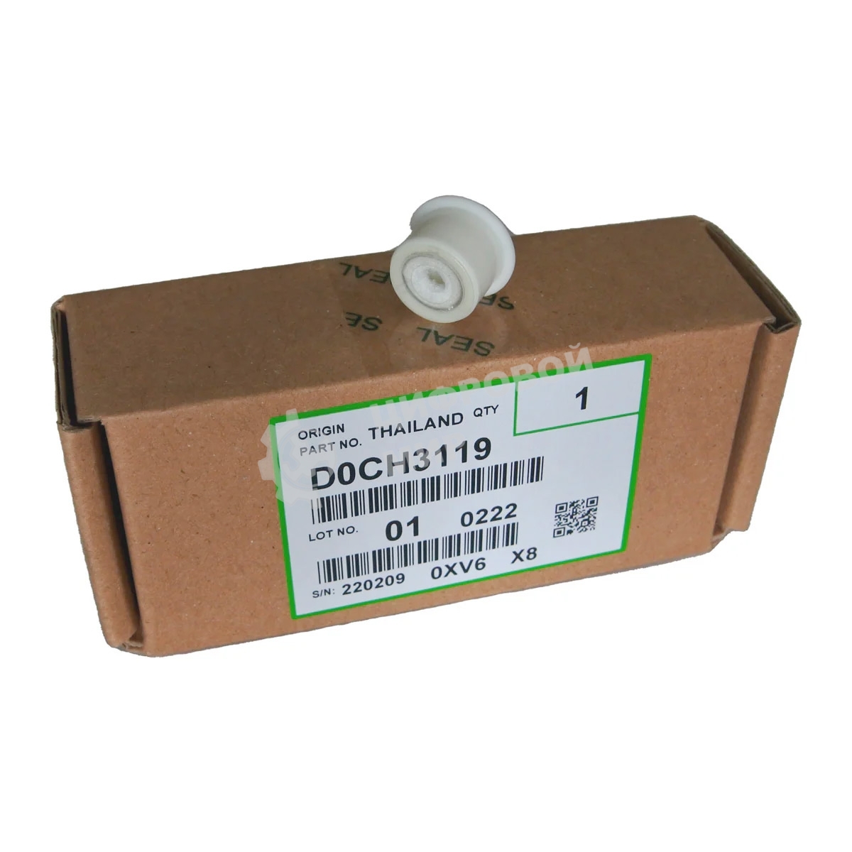 Подшипник шариковый для транспортного шнека правый передний, в сборе с пылезащитным корпусом PLAIN SHAFT BEARING:TRANSPORT SCREW