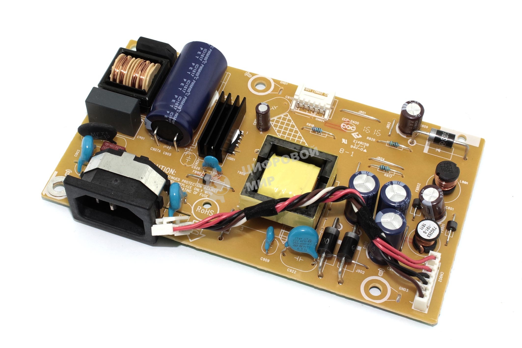 Плата питания монитора Asus VP247 04020-02000000